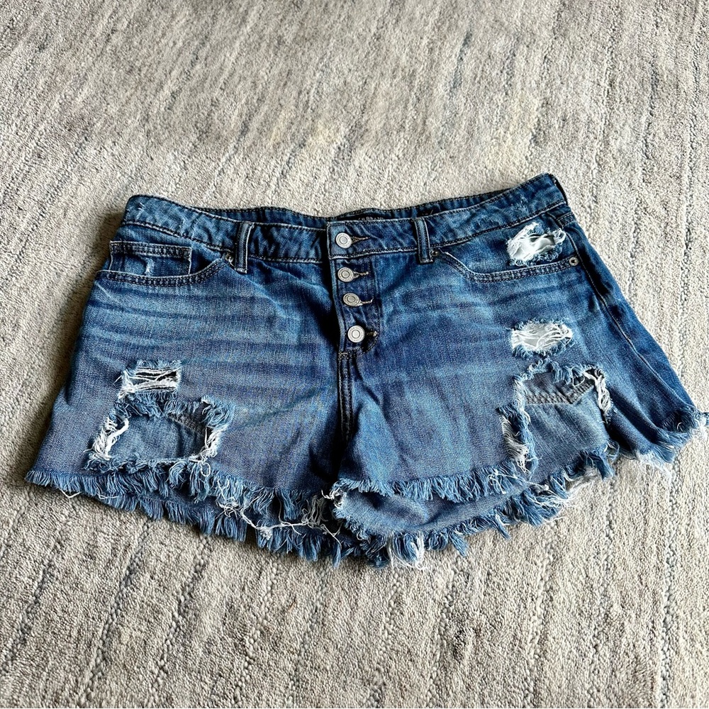 Lucky Brand Cut Off Denim Plus Size Shorts Size  14/32